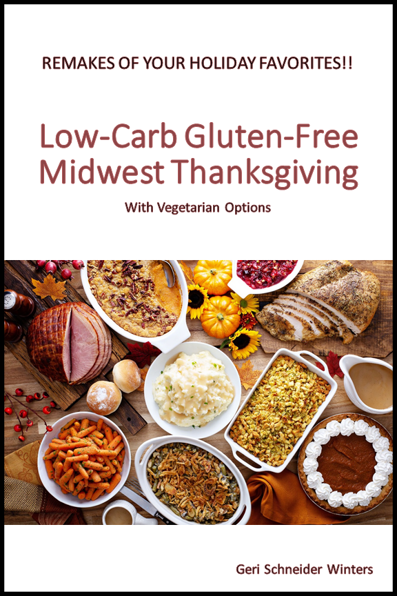 Low-carb gluten-free Thansksgiving book cover