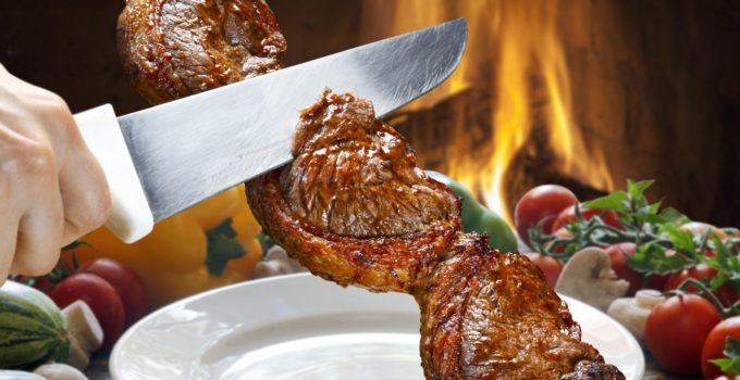 Picanha, traditional Brazilian barbecue.