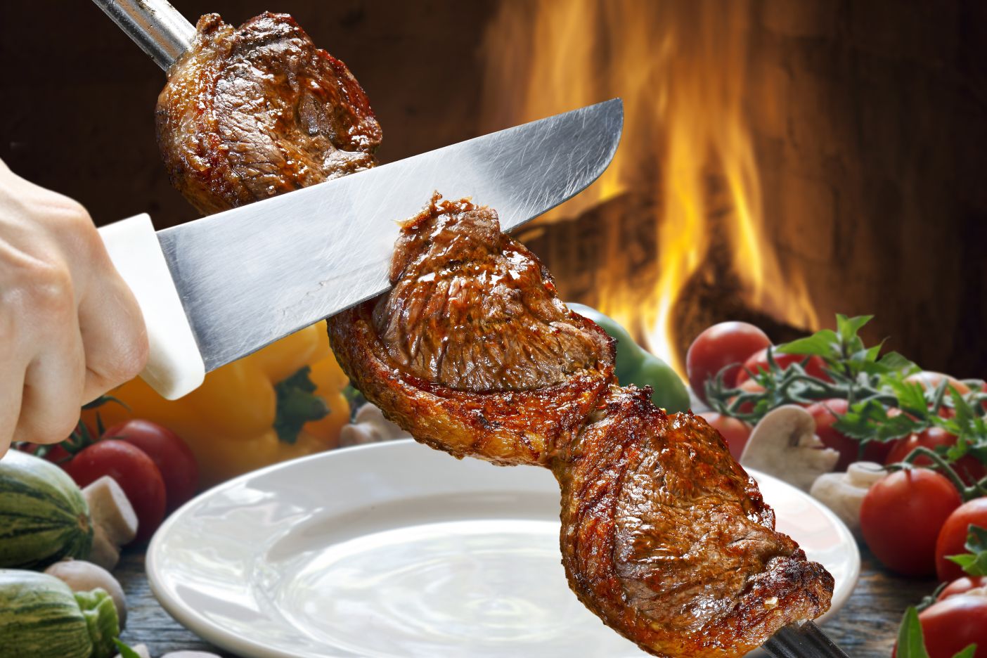 Picanha, traditional Brazilian barbecue.