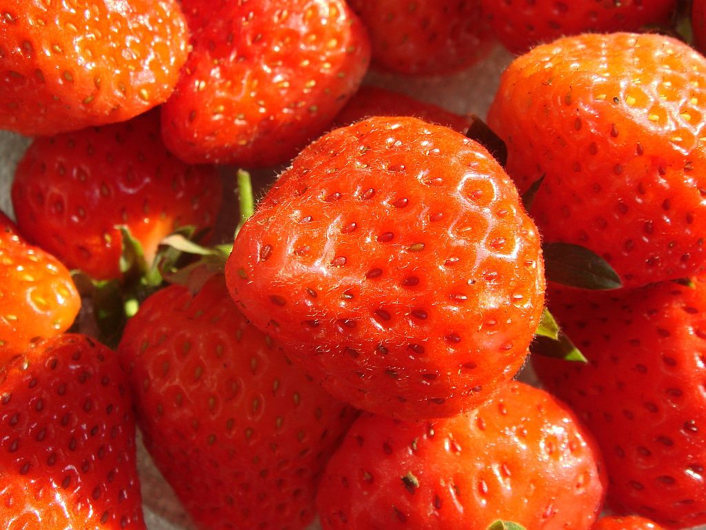 close up of strawberries - a keto sweet treat