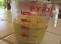 lower carb condensed cream of chicken soup in a measuring cup